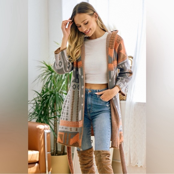 NWT Gorgeous Oversized Aztec Cardigan, Various Sizes - Picture 4 of 6